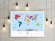 Скретч-карта мира Travel Map Silver World