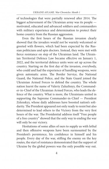 Ukraine aflame. War Chronicles: Month 1. Speeches and addresses by the President of Ukraine Volodymyr Zelenskyy Ukraine aflame. War Chronicles: Month 1. Speeches and addresses by the President of Ukraine Volodymyr Zelenskyy