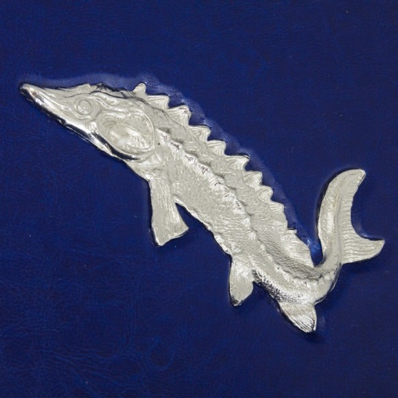 Набір графин + 6 стопок для горілки "Рибалка"