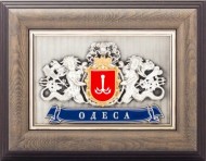 Колаж "Герб Одеси з тритонами" Колаж