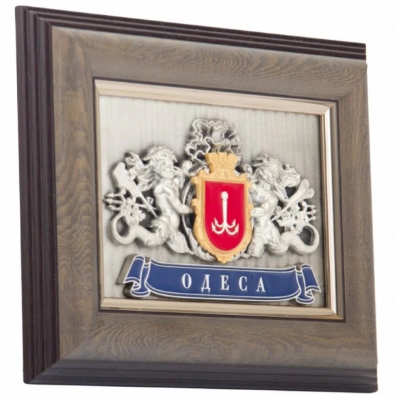 Колаж "Герб Одеси з тритонами" Колаж "Герб Одеси з тритонами"