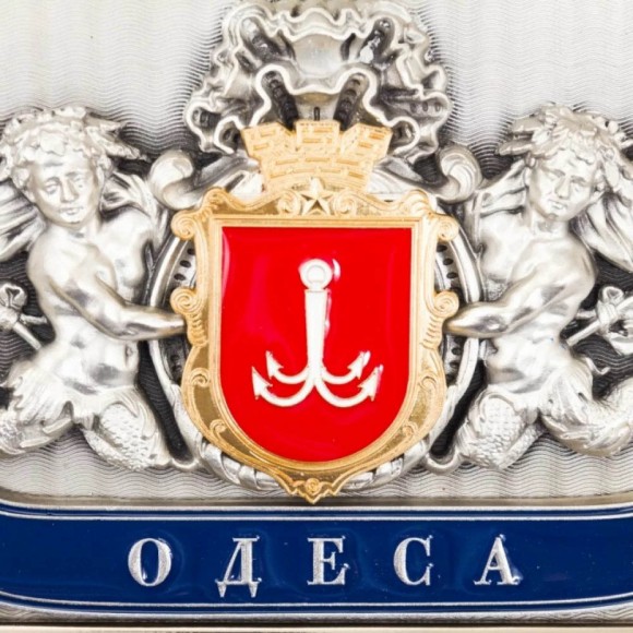 Колаж "Герб Одеси з тритонами" Колаж "Герб Одеси з тритонами"