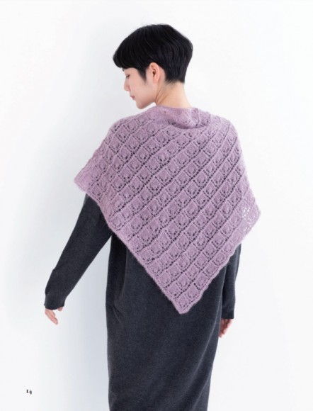 280 японских ажуров для вязания на спицах. Большая коллекция изящных узоров 280 японских ажуров для вязания на спицах. Большая коллекция изящных узоров