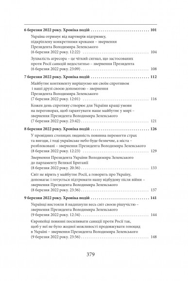 Місяць війни. Хроніка подій. Промови та звернення Президента України Володимира Зеленського Місяць війни. Хроніка подій. Промови та звернення Президента України Володимира Зеленського