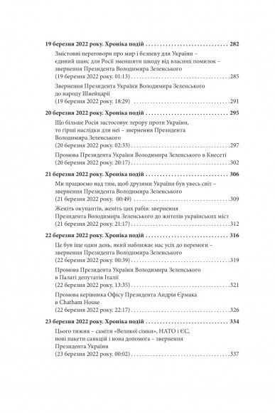 Місяць війни. Хроніка подій. Промови та звернення Президента України Володимира Зеленського Місяць війни. Хроніка подій. Промови та звернення Президента України Володимира Зеленського