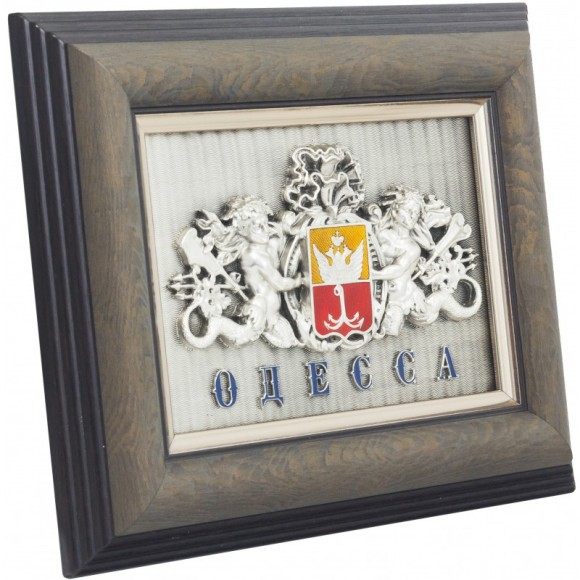 Колаж "Герб Одеси з тритонами" Колаж "Герб Одеси з тритонами"