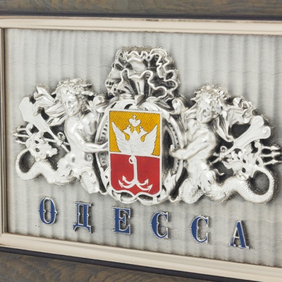 Колаж "Герб Одеси з тритонами" Колаж "Герб Одеси з тритонами"