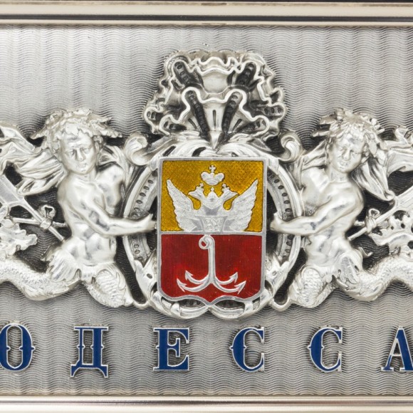 Колаж "Герб Одеси з тритонами" Колаж "Герб Одеси з тритонами"