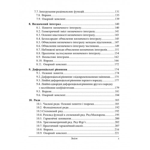 Вища математика