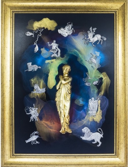 Авторское панно "Созвездие знаков Зодиака"