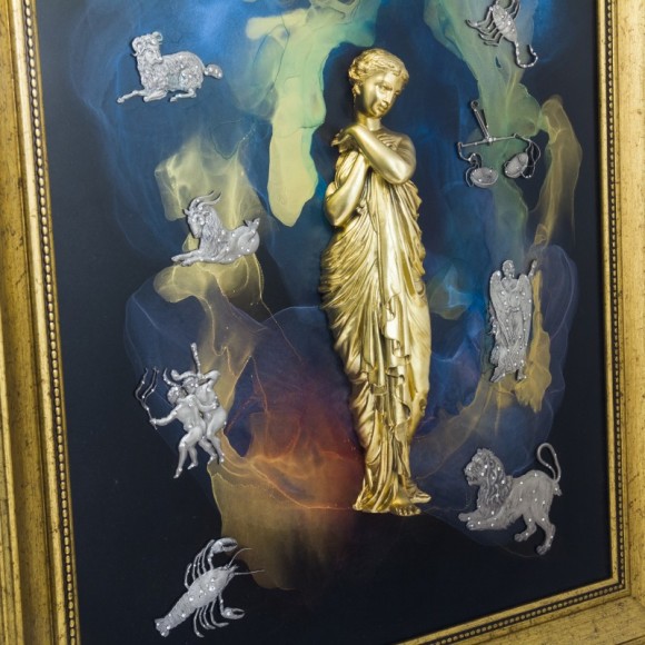 Авторское панно "Созвездие знаков Зодиака"