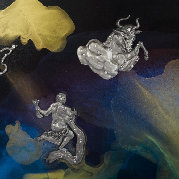 Авторское панно "Созвездие знаков Зодиака"