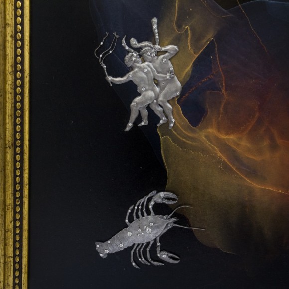 Авторское панно "Созвездие знаков Зодиака"