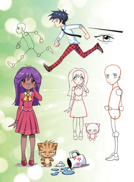 Учимся рисовать аниме по простым шаблонам. Руководство по созданию персонажей в любимом жанре Учимся рисовать аниме по простым шаблонам. Руководство по созданию персонажей в любимом жанре