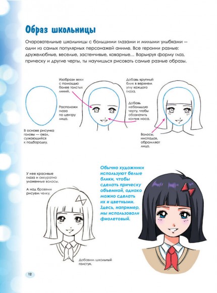 Учимся рисовать аниме по простым шаблонам. Руководство по созданию персонажей в любимом жанре Учимся рисовать аниме по простым шаблонам. Руководство по созданию персонажей в любимом жанре