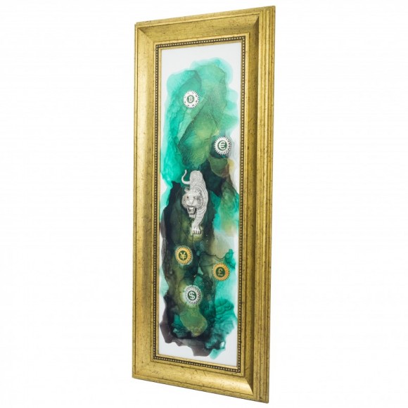 Авторське панно "Грошовий тигр" Авторське панно "Грошовий тигр"