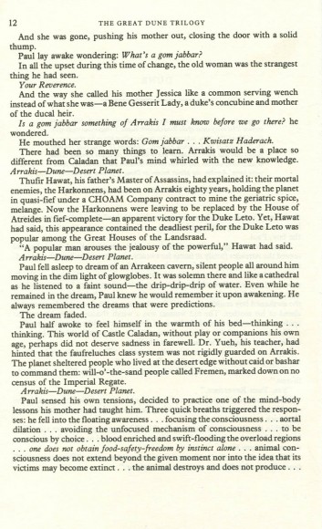 The Great Dune Trilogy