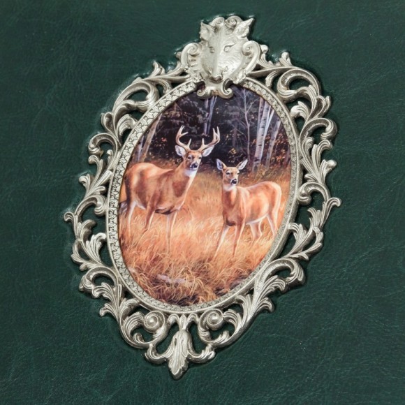 Набір графин + 6 стопок для горілки "Полювання"