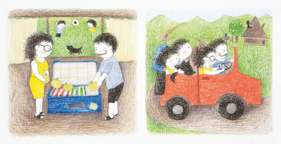 Кучеряві повертаються в місто Кучеряві повертаються в місто