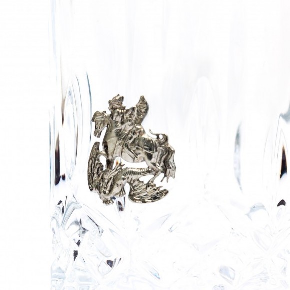 Набір з 2-х склянок для віскі + книга "Святі покровителі чоловіків" Набір з 2-х склянок для віскі + книга "Святі покровителі чоловіків"