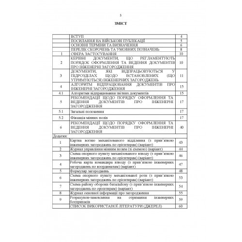 Порядок оформлення та ведення документів про інженерні загородження. За досвідом проведення ООС (раніше АТО)