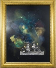 Авторське панно "В космос під вітрилом" Авторське панно