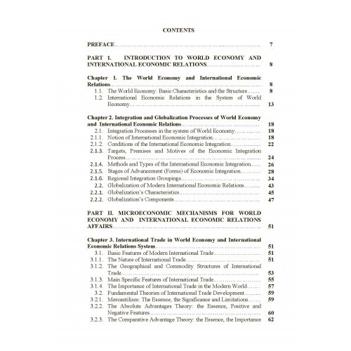 World Economy and Internetinal Economic Relations. Training manual World Economy and Internetinal Economic Relations. Training manual
