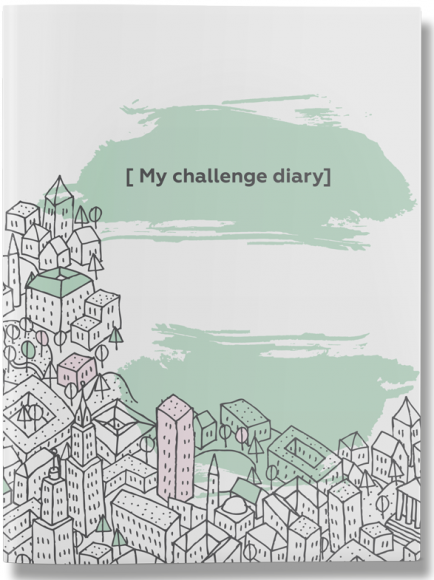 Ежедневник-книга  "My challenge diary"