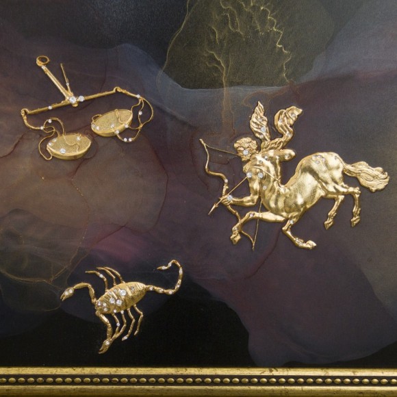 Авторское панно "Знаки зодиака"