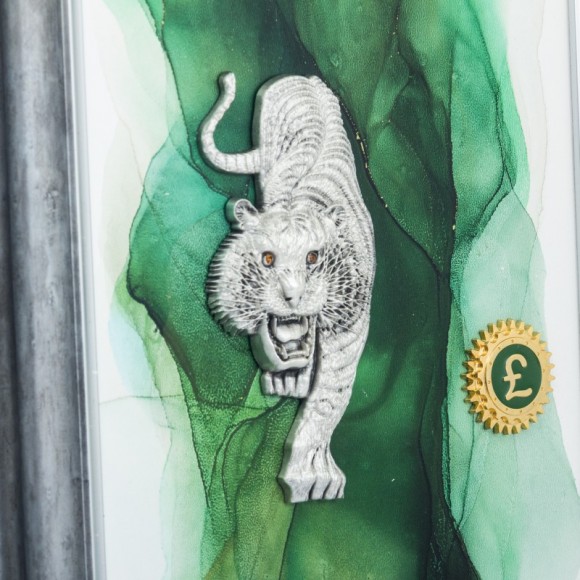 Авторське панно "Грошовий тигр" Авторське панно "Грошовий тигр"