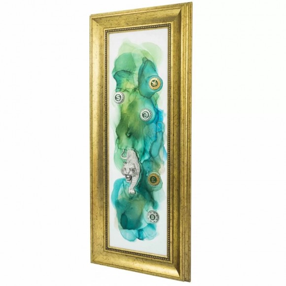 Авторське панно "Грошовий тигр" Авторське панно "Грошовий тигр"