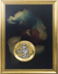 Авторське панно "Прекрасна дама" Авторське панно