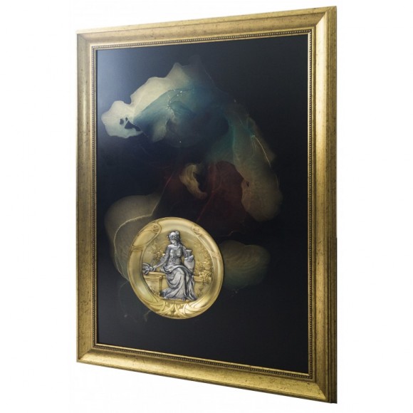 Авторское панно "Прекрасная дама"