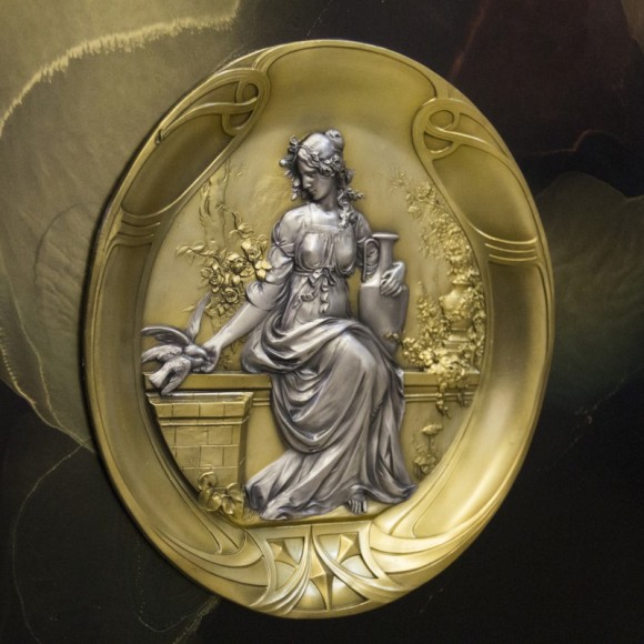 Авторское панно "Прекрасная дама"