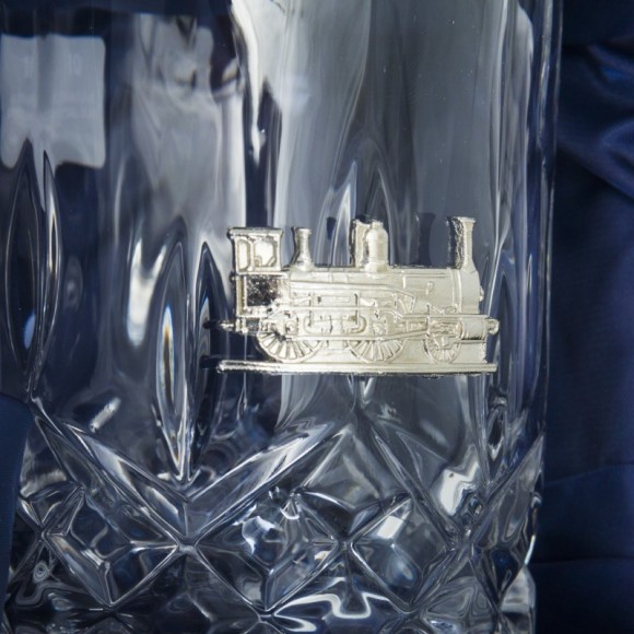 Набір з 2-х склянок для віскі "Залізничний" Набір з 2-х склянок для віскі "Залізничний"