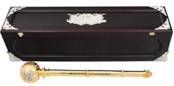 Копія булави Розумовського у подарунковому футлярі
