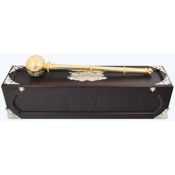 Копія булави Розумовського у подарунковому футлярі