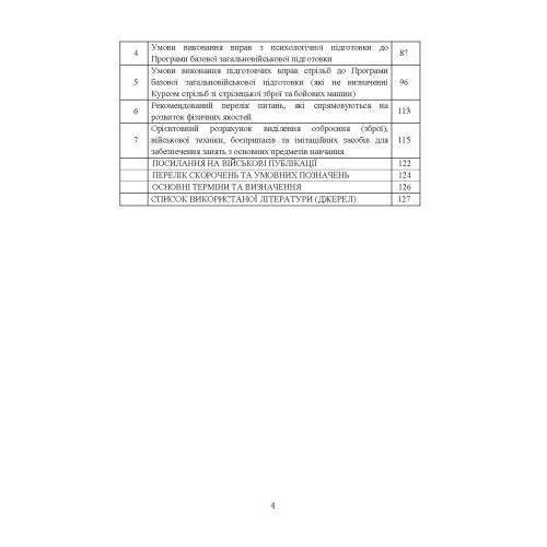 Програма базової загальновійськової підготовки (для підготовки мобілізаційних ресурсів) Програма базової загальновійськової підготовки (для підготовки мобілізаційних ресурсів)
