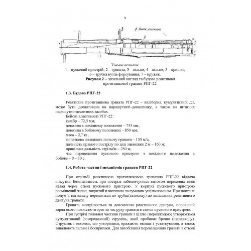 Керівництво зі стрілецької справи до реактивних протитанкових гранат «РПГ-22» Керівництво зі стрілецької справи до реактивних протитанкових гранат «РПГ-22»