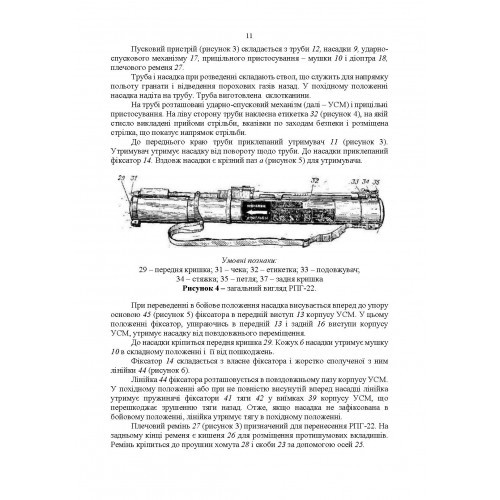 Керівництво зі стрілецької справи до реактивних протитанкових гранат «РПГ-22» Керівництво зі стрілецької справи до реактивних протитанкових гранат «РПГ-22»