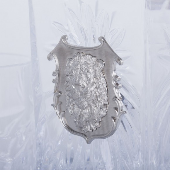 Набір графин + 3 склянки для віскі "Лев" Набір графин + 3 склянки для віскі "Лев"