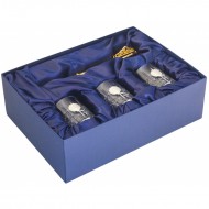 Набір булава + 3 склянки для віскі "Козак" Набір булава + 3 склянки для віскі