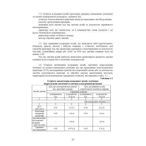 Бойова робота підрозділів оптичної та оптико-електронної розвідки ракетних військ і артилерії Збройних Сил України Бойова робота підрозділів оптичної та оптико-електронної розвідки ракетних військ і артилерії Збройних Сил України