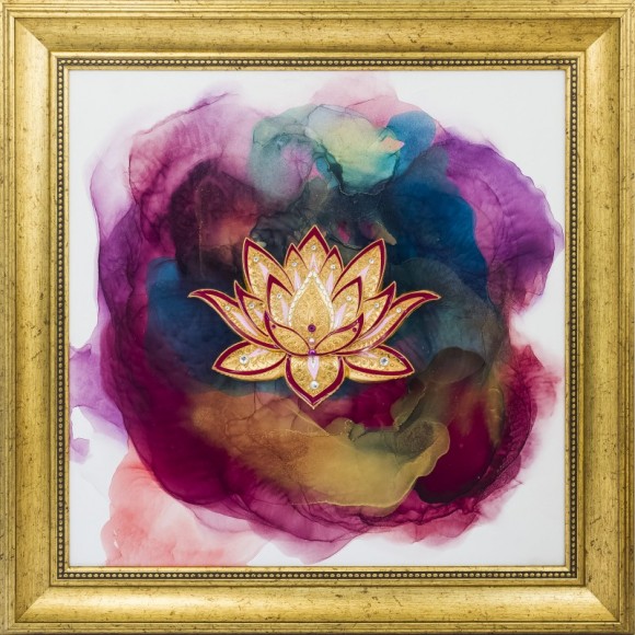 Авторське панно "Лотос" Авторське панно "Лотос"