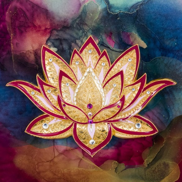 Авторське панно "Лотос" Авторське панно "Лотос"