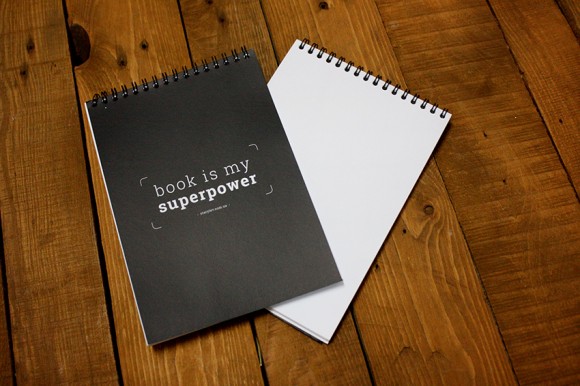 Блокнот «Book is my superpower» Блокнот «Book is my superpower»
