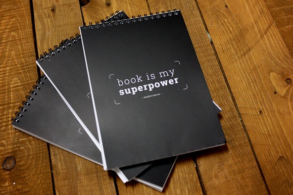 Блокнот «Book is my superpower» Блокнот «Book is my superpower»