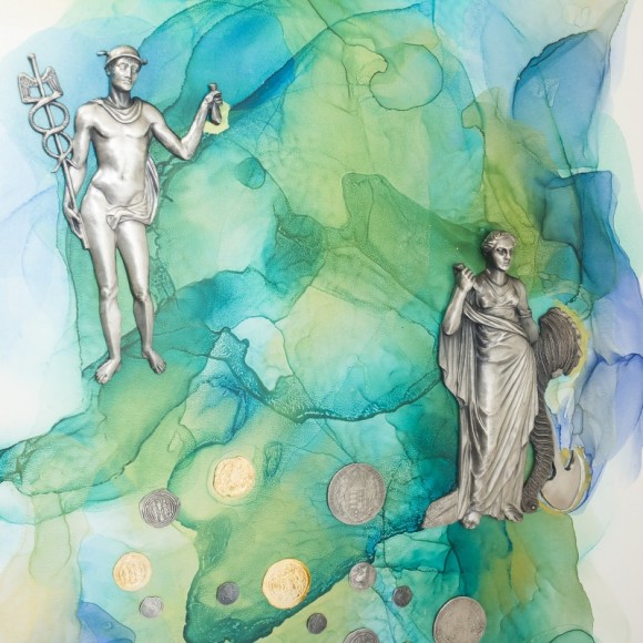 Авторское панно "Боги богатства"
