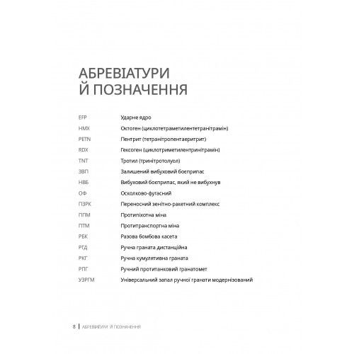 Вибухові боєприпаси. Посібник для України