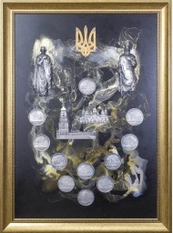 Авторское панно "Величие Киевской Руси" Авторское панно "Величие Киевской Руси"